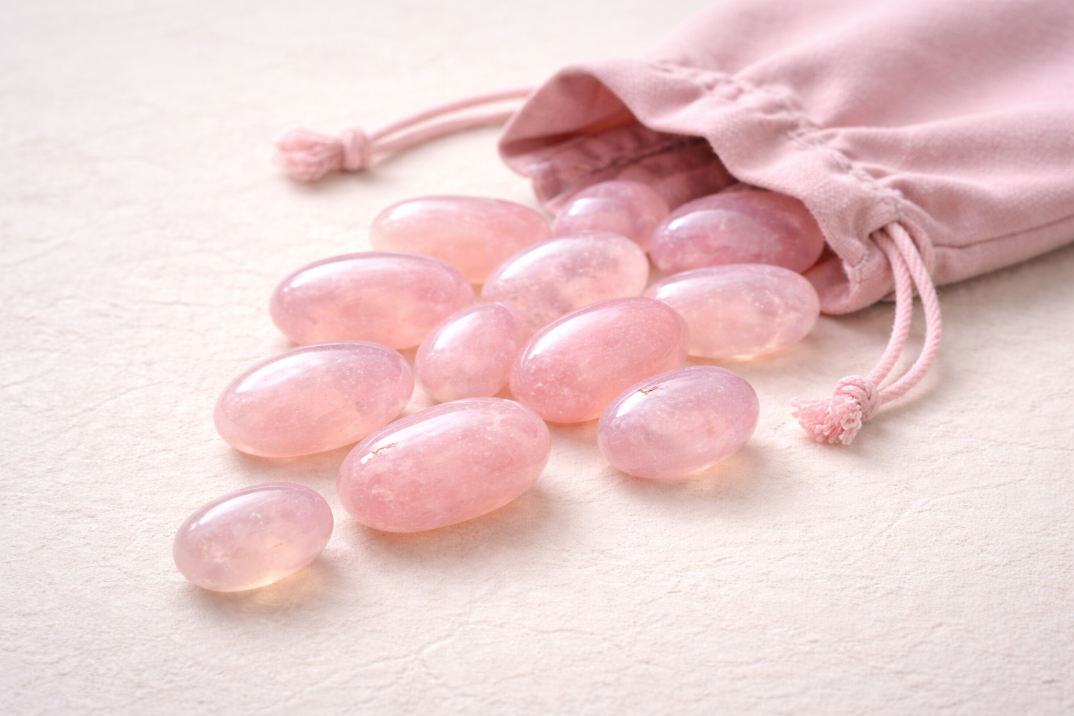 Rose Quartz Crystal.