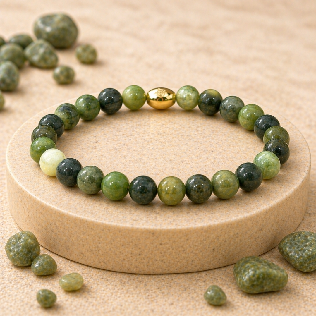 Jade Semi-Precious Bracelet