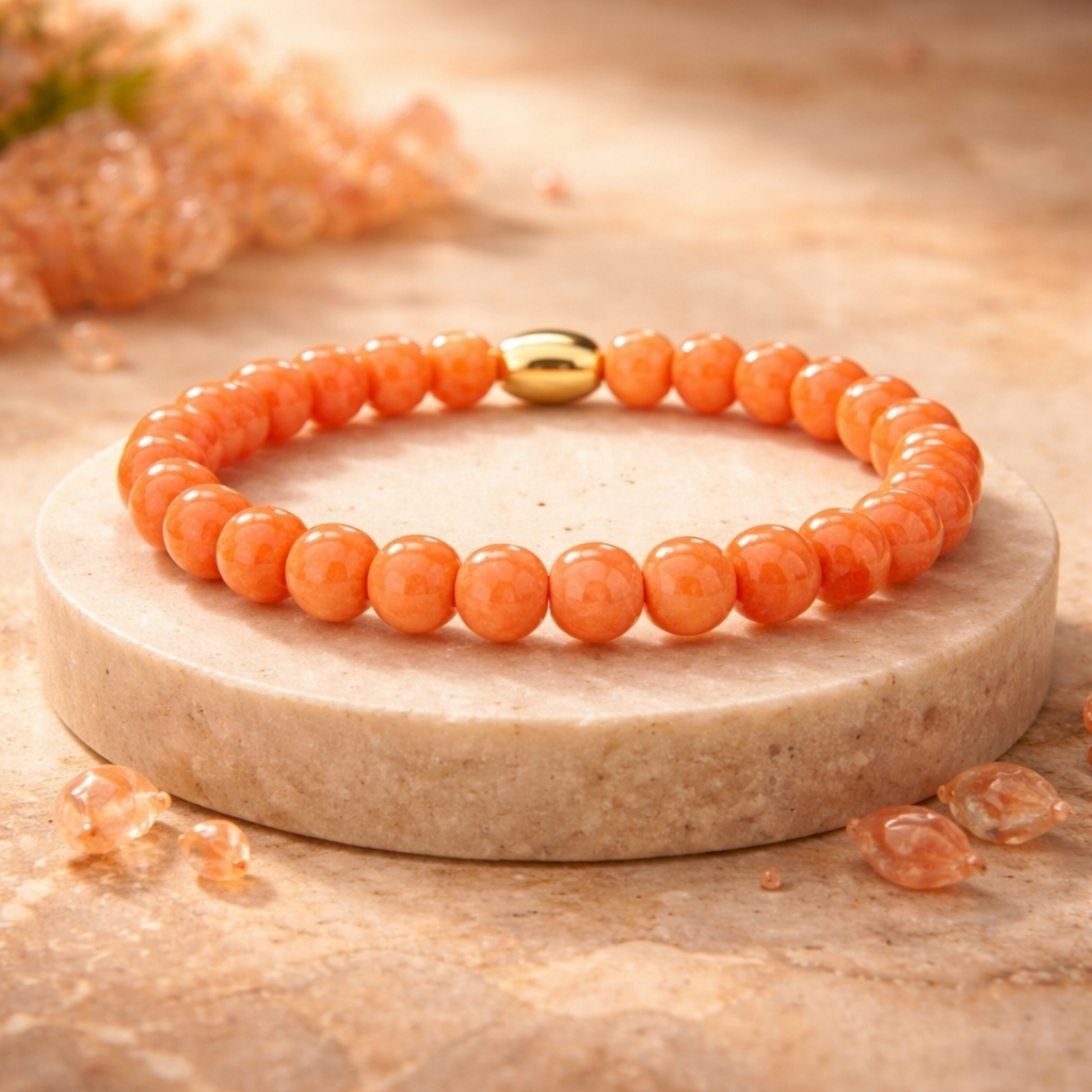 SunStone Semi-Precious Bracelet
